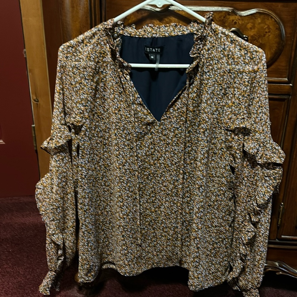 Baby flower shirt lined